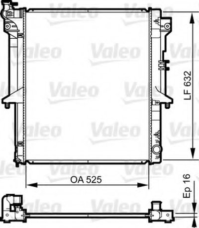 Радиатор, охлаждение двигателя VALEO купить