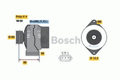 Генератор BOSCH купить