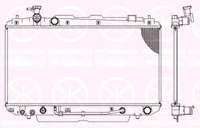 Радиатор, охлаждение двигателя KLOKKERHOLM купить