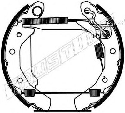 Комплект тормозных колодок FAST KIT TRUSTING купить