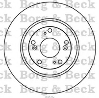 Тормозной диск BORG & BECK купить