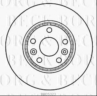 Тормозной диск BORG & BECK купить