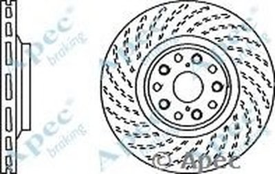 Тормозной диск APEC braking купить