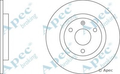 Тормозной диск APEC braking купить