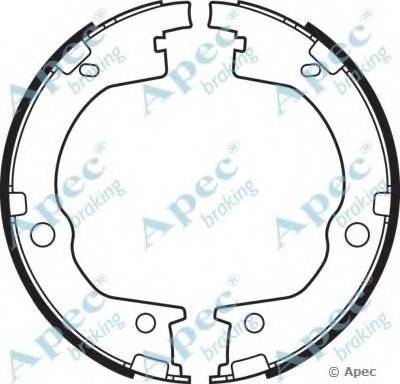 Тормозные колодки APEC braking купить