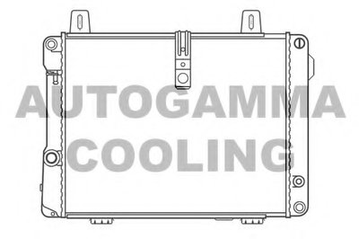 Радиатор, охлаждение двигателя AUTOGAMMA купить