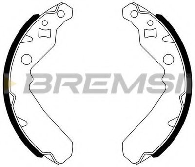 Комплект тормозных колодок BREMSI купить