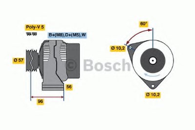 Генератор BOSCH купить