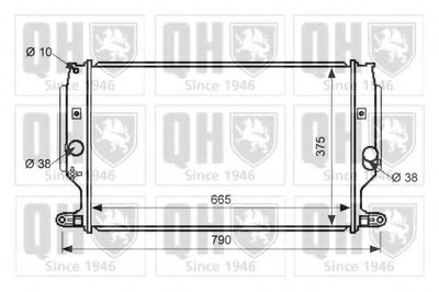 Радиатор, охлаждение двигателя QUINTON HAZELL купить