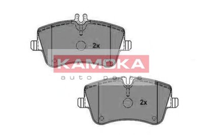 Комплект тормозных колодок, дисковый тормоз KAMOKA KAMOKA