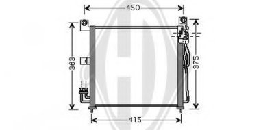 Конденсатор, кондиционер DIEDERICHS купить
