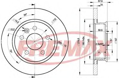 Тормозной диск Premium Carbon + FREMAX купить