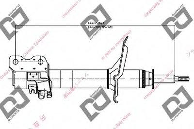 Амортизатор DJ PARTS купить