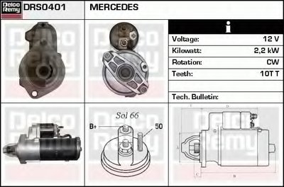 Стартер Remanufactured REMY (Light Duty) DELCO REMY купить