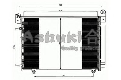 Конденсатор, кондиционер ASHUKI купить