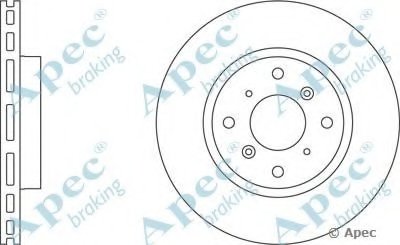 Тормозной диск APEC braking купить