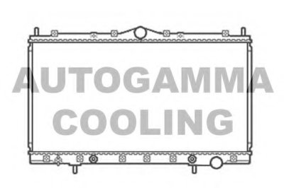 Радиатор, охлаждение двигателя AUTOGAMMA купить