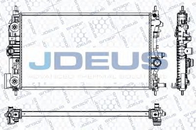 Радиатор, охлаждение двигателя JDEUS купить