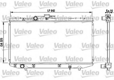 Радиатор, охлаждение двигателя VALEO купить