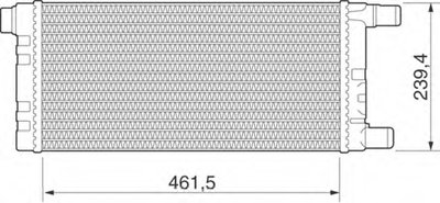 Радиатор, охлаждение двигателя MAGNETI MARELLI купить