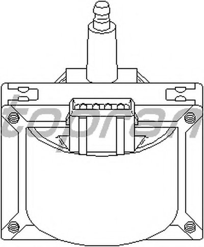 Катушка зажигания TOPRAN купить