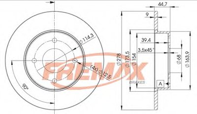 Тормозной диск Premium Carbon + FREMAX купить