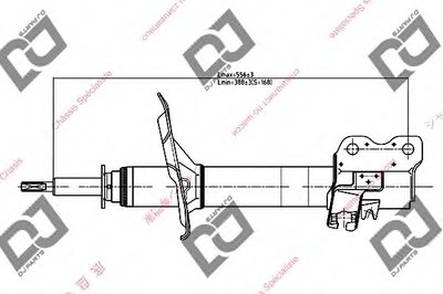 Амортизатор DJ PARTS купить