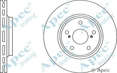 Тормозной диск APEC braking купить