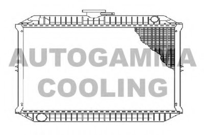 Радиатор, охлаждение двигателя AUTOGAMMA купить