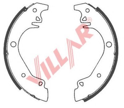 Комплект тормозных колодок VILLAR купить