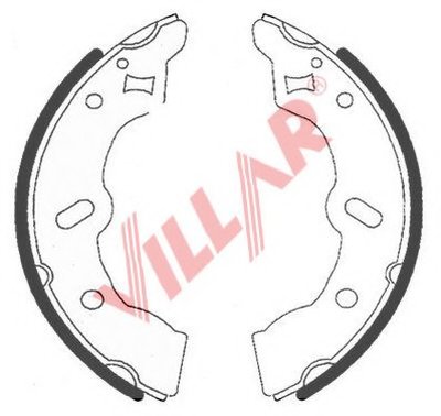 Комплект тормозных колодок VILLAR купить