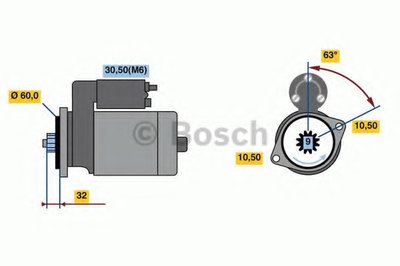 Стартер BOSCH купить