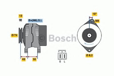 Генератор BOSCH купить