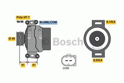 Генератор BOSCH купить