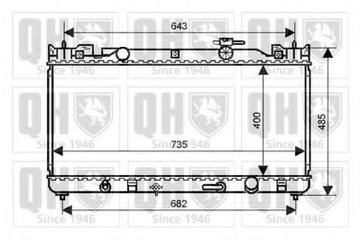 Радиатор, охлаждение двигателя QUINTON HAZELL купить