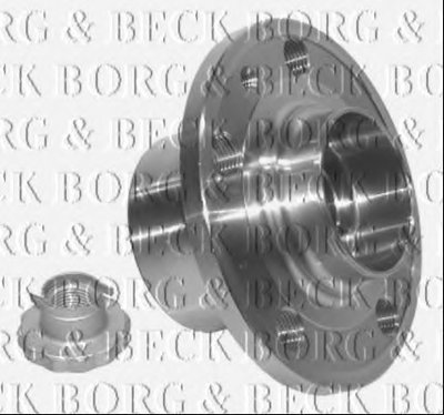 Комплект подшипника ступицы колеса BORG & BECK