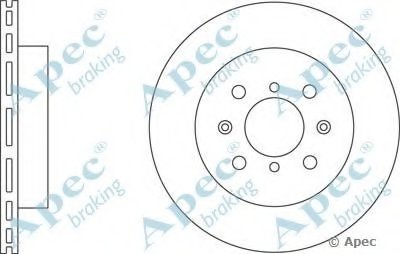 Тормозной диск APEC braking купить