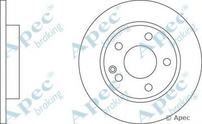 Тормозной диск APEC braking купить