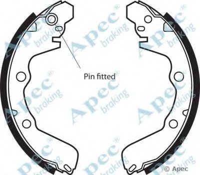 Тормозные колодки APEC braking купить