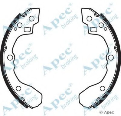 Тормозные колодки APEC braking купить