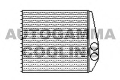Теплообменник, отопление салона AUTOGAMMA