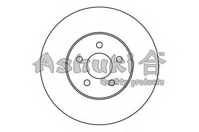 Тормозной диск ASHUKI купить