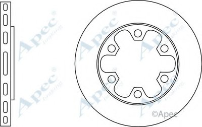 Тормозной диск APEC braking купить