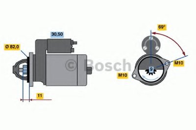 Стартер BOSCH купить