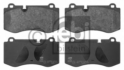 Комплект тормозных колодок, дисковый тормоз FEBI BILSTEIN