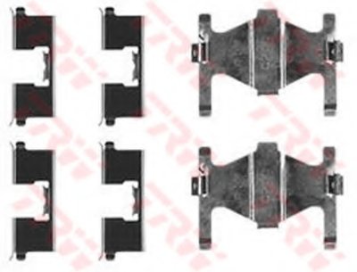 Комплектующие, колодки дискового тормоза