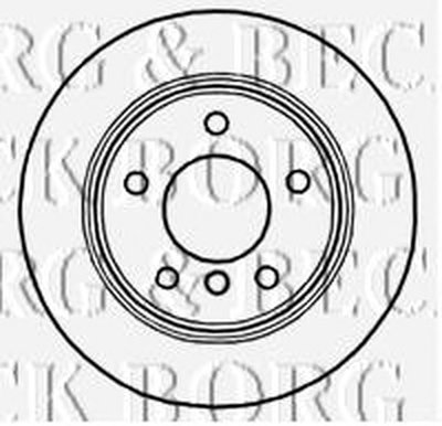 Тормозной диск BORG & BECK купить