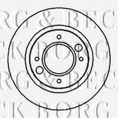 Тормозной диск BORG & BECK купить
