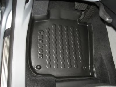 Резиновый коврик с защитными бортами Carbox Floor CARBOX