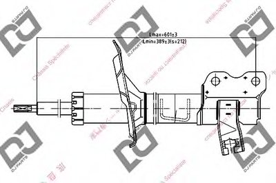 Амортизатор DJ PARTS купить